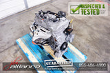 JDM 2010-2015 Toyota Prius 2ZR-FXE 1.8L Hybrid Engine 2011-2017 LEXUS CT200H 2ZR