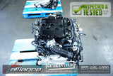 JDM 09-17 Nissan 370Z VQ37VHR 3.5L V6 Engine HR Infiniti G37