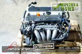JDM 04-08 Honda K24A 2.4L DOHC i-VTEC RBB1 200HP Engine K24A2 Acura TSX 3 Lobe