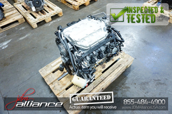 JDM 08-12 Honda Accord J35A VCM 3.5L V6 Engine J35Z4 · Serial J35A-8000992 · JDM Alliance LA, Vernon CA