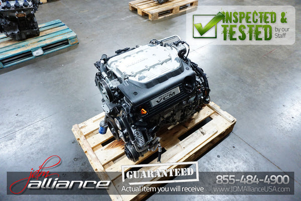 JDM 09-14 Honda Pilot J35A VCM 3.5L V6 Engine J35Z4 · Serial J35A-8001484 · JDM Alliance LA, Vernon CA