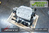 JDM 06-08 Honda Ridgeline Pilot J35A 3.5L SOHC VTEC V6 AWD Engine Only J35A9 — Approx. 60,000 Miles