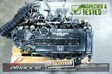 JDM 88-91 Honda Civic Si B16A 1.6L DOHC OBD0 VTEC Engine Only Acura Integra DA