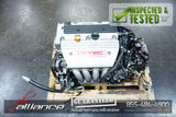 JDM 04-08 Honda K24A 2.4L DOHC i-VTEC RBB 200HP Engine K24A2 Acura TSX — Approx. 60,000 Miles