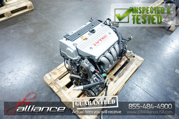JDM 04-08 Honda K24A 2.4L DOHC i-VTEC RBB 200HP Engine K24A2 Acura TSX · Serial K24A-2003824 · JDM Alliance LA, Vernon CA
