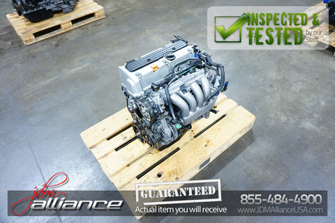 JDM 03-07 Honda Accord Element K24A 2.4L DOHC i-VTEC Engine with EGR · Serial K24A-5114184 · JDM Alliance LA, Vernon CA