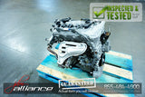 JDM 2010-2015 Toyota Prius 2ZR-FXE 1.8L Hybrid Engine 2011-2017 LEXUS CT200H 2ZR