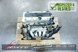 JDM 03-07 Honda Accord Element K24A 2.4L DOHC i-VTEC Engine with EGR — Approx. 60,000 Miles