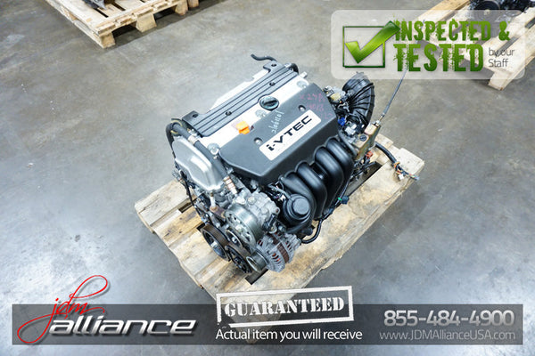 JDM 02-06 Honda CR-V K24A 2.4L DOHC i-VTEC Engine CRV · Serial K24A-4018122 · JDM Alliance LA, Vernon CA