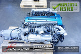 JDM Toyota 2JZ-GTE 3.0L DOHC Twin Turbo VVTi Engine Transmission ECU Supra