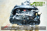 JDM 10-12 Subaru Legacy EJ25 2.5L SOHC AVCS Engine EJ253 AVLS