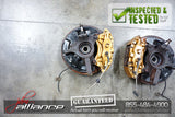 JDM Subaru Impreza WRX STi Brembo Brake Caliper Hub Spindle 5x100 Front & Rear