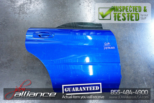 JDM 02-03 Subaru WRX STi Rear Right Door With Panel GDA GDB RH Impreza