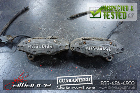 JDM 91-93 Mitsubishi 3000GT VR-4 Pair Front Calipers Left Right