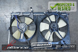 JDM 94-01 Acura Integra OEM Radiator With Fans DC2 DC4 DB7 DB8 LS RS GSR Type R