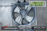 JDM 96-00 Honda Civic OEM Radiator With Fan EK4 EK9 EJ CTR