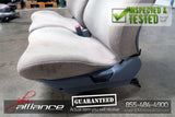 JDM 92-95 Honda Civic EG6 SiR Front Seats with Railings and Sliders R/L - JDM Alliance LLC