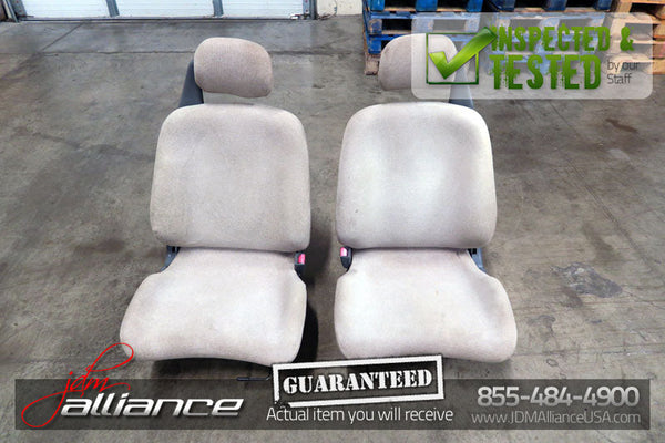 JDM 92-95 Honda Civic EG6 SiR Front Seats with Railings and Sliders R/L · JDM Alliance LA, Vernon CA