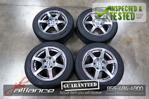 JDM Team 5Zigen Fireball 5x114.3 15x7JJ ET42 15" Wheels Rims - JDM Alliance LLC