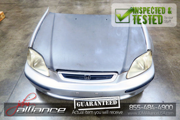 JDM 96-98 Honda Civic EK4 SiR Front Nose Cut Bumper Headlights Fender EK9 · JDM Alliance LA, Vernon CA