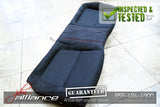 JDM 94-01 Honda Acura Integra Type R DC2 OEM Rear Recaro Seats Red Stitching - JDM Alliance LLC