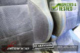 JDM Toyota Altezza SXE10 Front Seats Suede Leather Side Airbag Lexus IS300 - JDM Alliance LLC