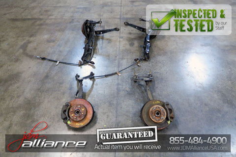 JDM Honda Civic Front Rear Disk Brake Conversion 4x100 Hub Spindle Calipers SiR - JDM Alliance LLC