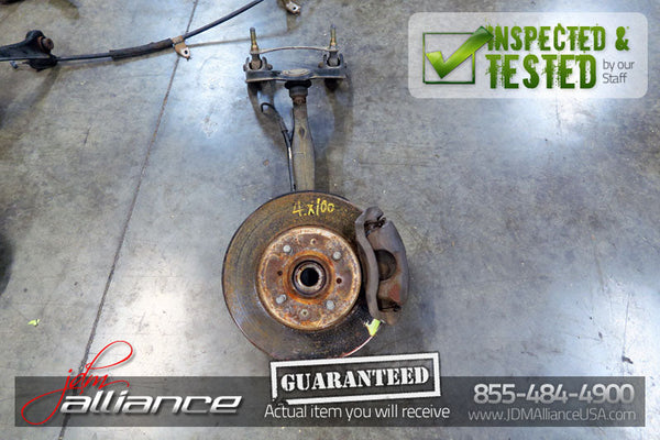 JDM Honda Civic Front Rear Disk Brake Conversion 4x100 Hub Spindle Cal ...
