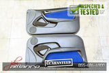 JDM 02-04 Honda Integra Acura RSX Type R DC5 Blue Door Panels Cards · JDM Alliance LA, Vernon CA