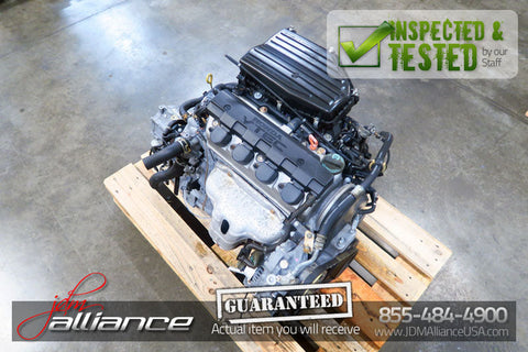 JDM 01-05 Honda Civic D17A2 1.7L SLXA Automatic Transmission EM2 ES D17A - JDM Alliance LLC