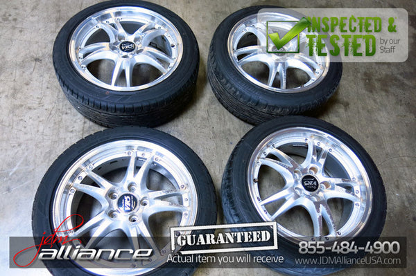 Manaray Sport Vertec VR-5 17x7 5x114.3 Wheels Rims - JDM Alliance LLC