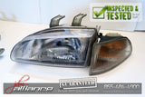 JDM 92-95 Honda Civic EG6 SiR OEM Headlights EG STANLEY - JDM Alliance LLC