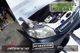 JDM 99-00 Honda Civic EK3 Front Nose Cut Bumper Headlights EK9 EK4 SiR - JDM Alliance LLC