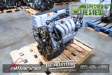 JDM 03-07 Honda Accord Element K24A 2.4L DOHC i-VTEC Engine with EGR - JDM Alliance LLC