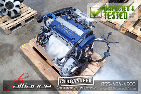 JDM Honda Accord Prelude F20B 2.0L DOHC VTEC Engine Only H23A H22A4 H22A - JDM Alliance LLC