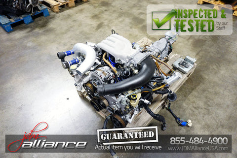 JDM Mazda RX-7 13B-RE Single Turbo Rotary Engine ECU 5 Speed Transmission FD3S - JDM Alliance LLC