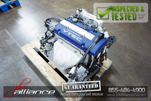 JDM Honda Accord Prelude F20B 2.0L DOHC VTEC Engine Only H23A H22A4 H22A - JDM Alliance LLC