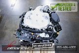 JDM 03-04 Nissan 350Z VQ35DE 3.5L V6 Engine Only 03-06 Infiniti G35 VQ35 Motor - JDM Alliance LLC