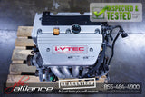 Details about  JDM 04-08 Honda K24A 2.4L DOHC i-VTEC RBB 200HP Engine K24A2 Acura TSX - JDM Alliance LLC